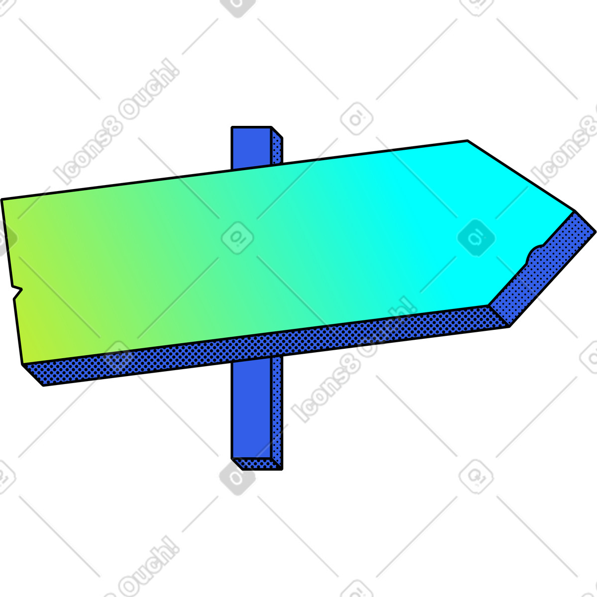 Pointer illustration in PNG, SVG