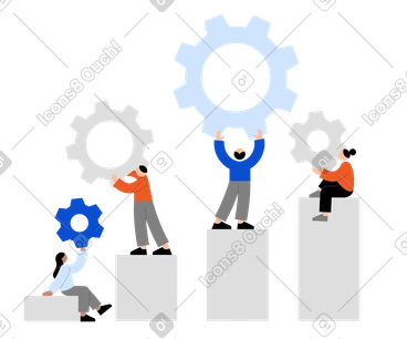 Ilustraciones vectoriales estilo Tiny en PNG y SVG