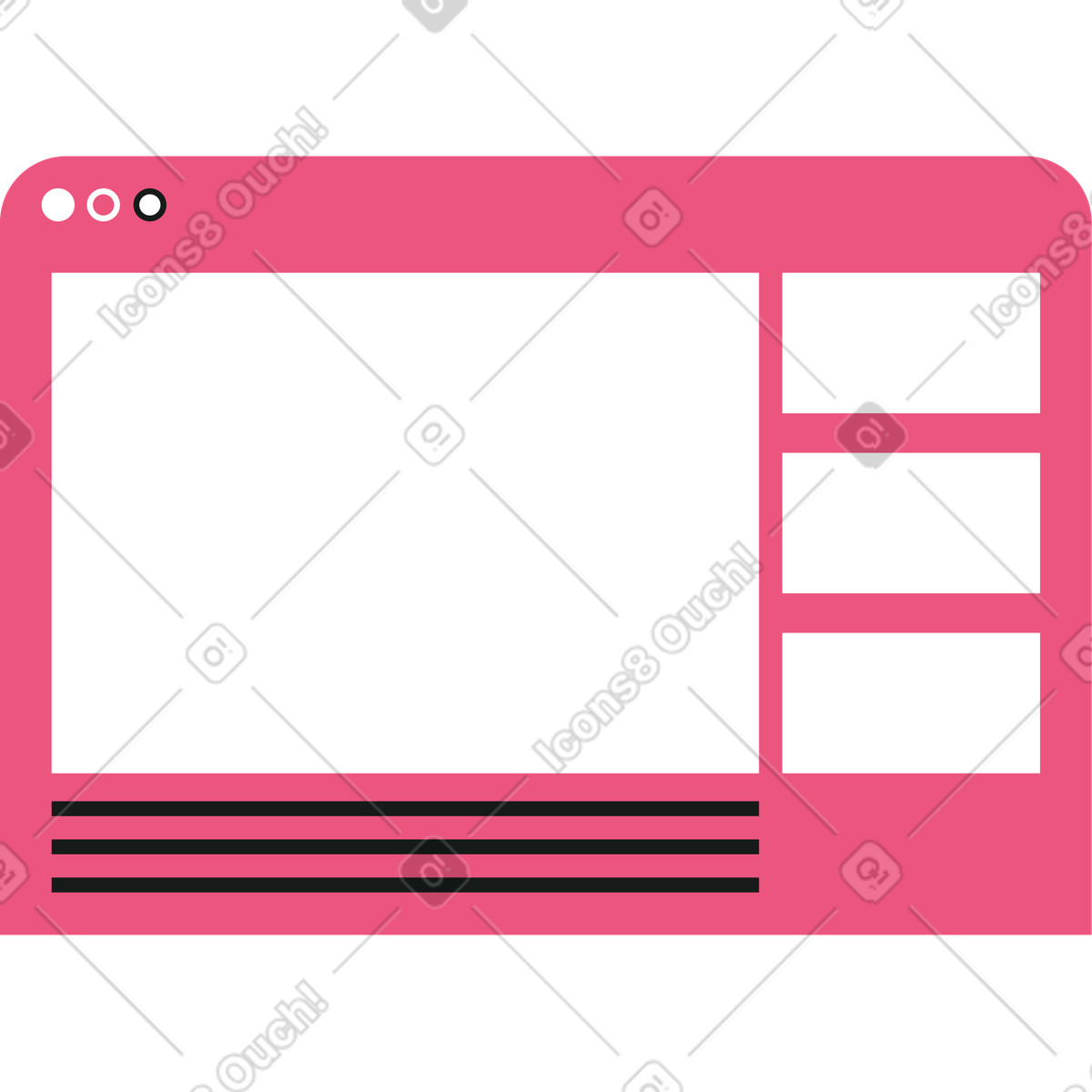 Ilustración Navegador de tablas información en estilo Lounge a descargar en PNG y SVG