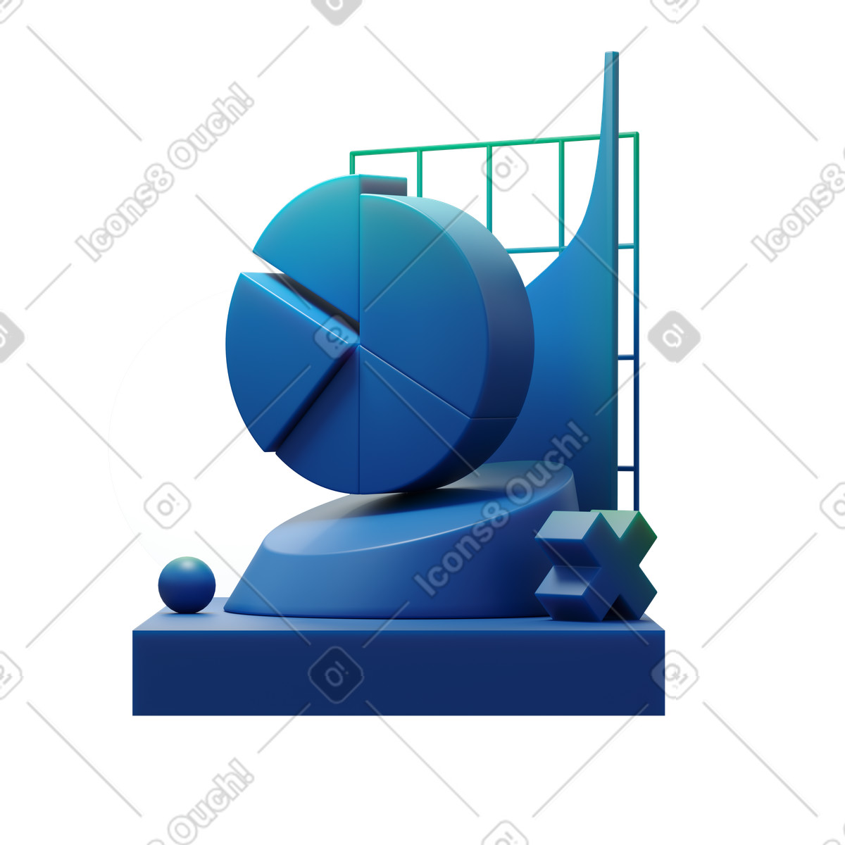 Ilustração de Rastrear estatísticas em no estilo Experimental para baixar em PNG, SVG