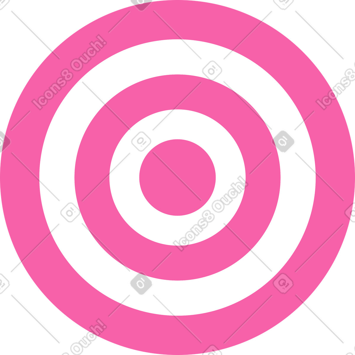Illustration Cible dans le style Whimsy à télécharger aux formats PNG, SVG