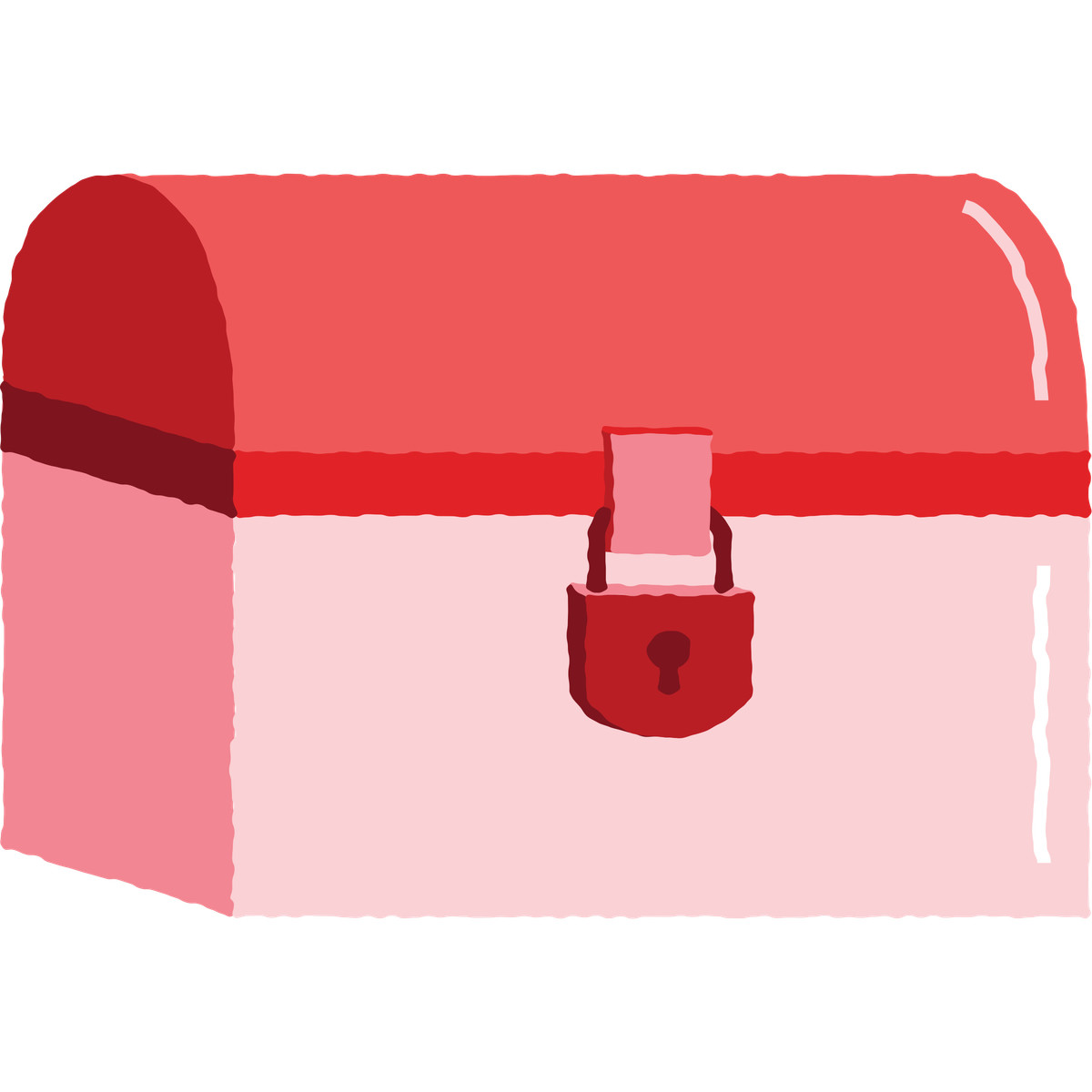 Treasure illustration in Cherry style download in PNG, SVG