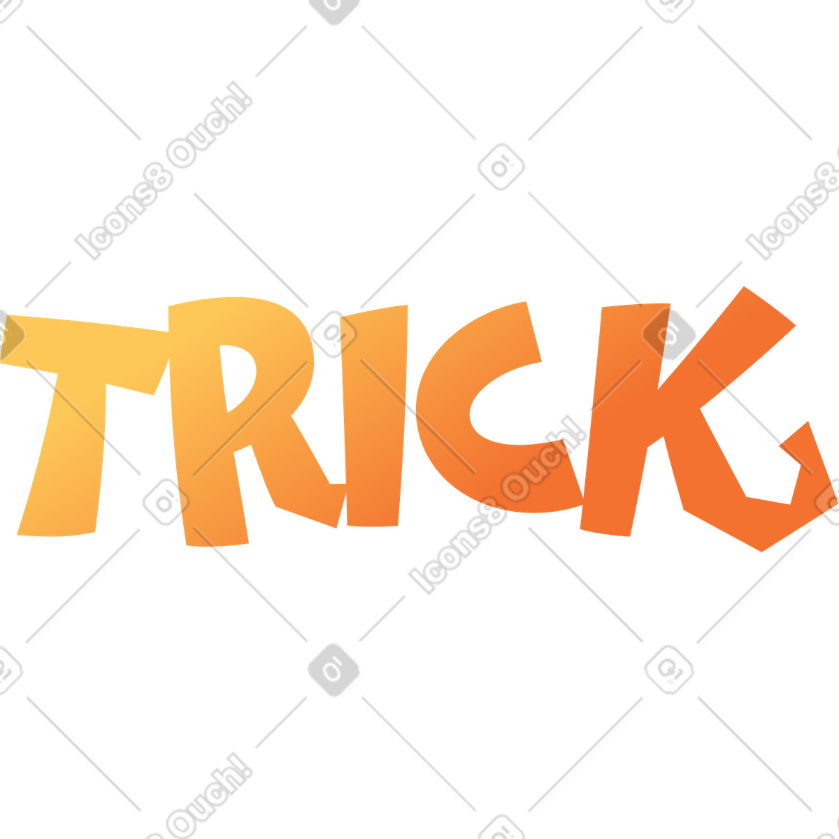 Illustration Astuce de lettrage texte dans le style Halloween Party à télécharger aux formats PNG, SVG