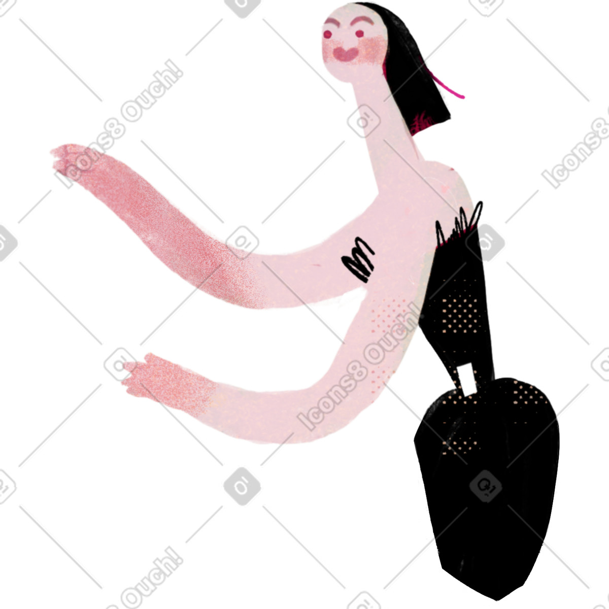 Fabulous スタイルの Madame のイラストをPNG、SVG形式でダウンロード