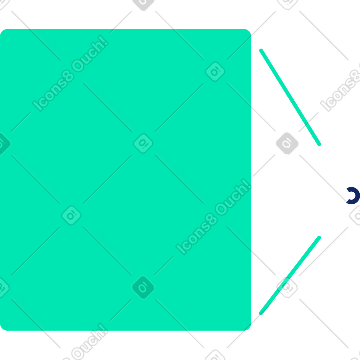 Screen illustration featuring a digital display clipart in PNG, SVG, GIF