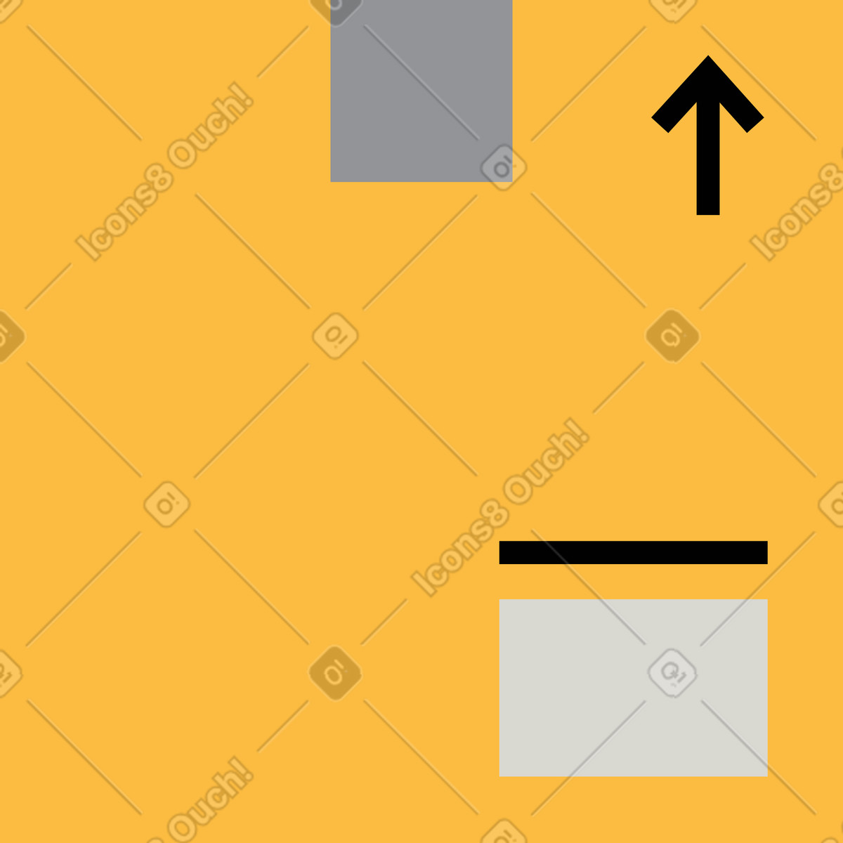 Scatola illustrazione in stile Burgundy scarica in PNG, SVG