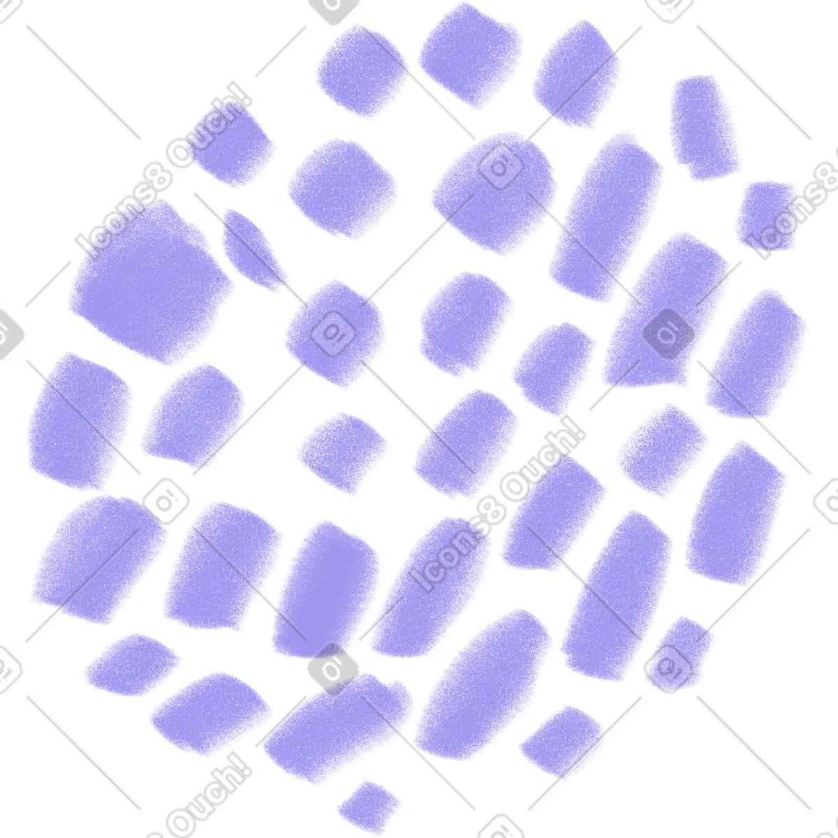 Leopard pattern illustration in Doodle style download in PNG, SVG