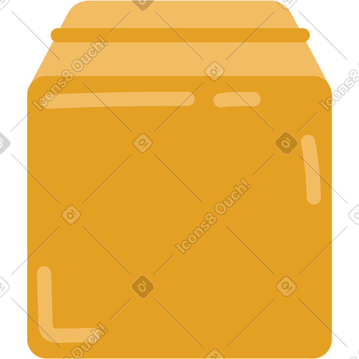 Ilustração de Caixa em no estilo Arabica para baixar em PNG, SVG