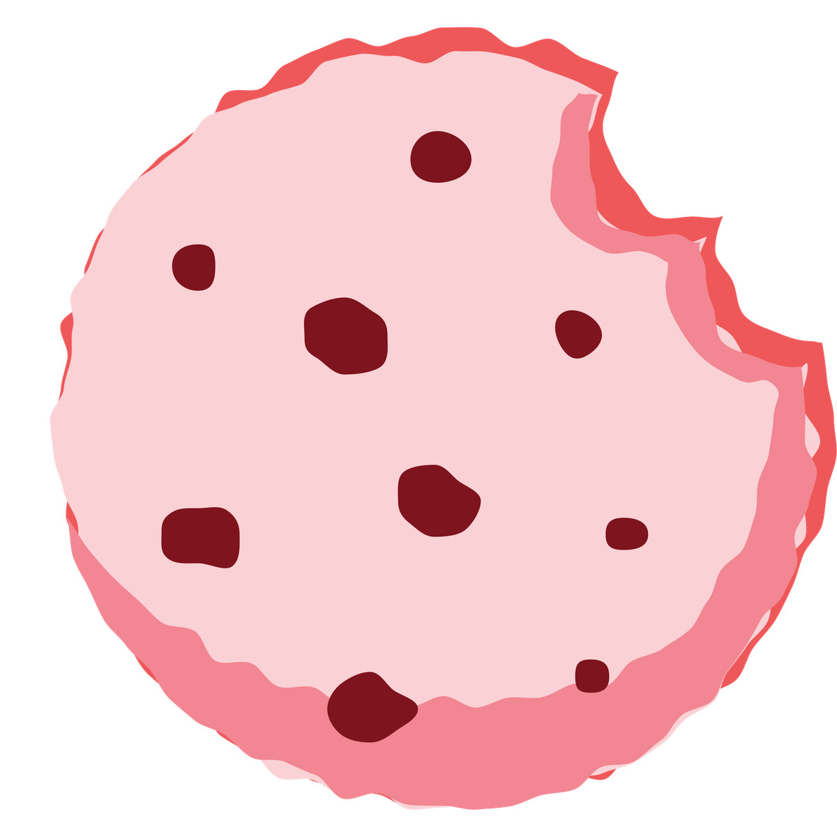 Ilustración Cookie en estilo Cherry a descargar en PNG y SVG