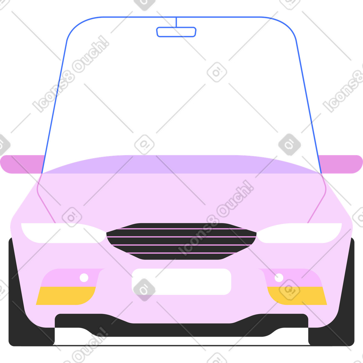 下载 Marginalia 风格的 汽车 插画，支持 PNG、SVG 格式