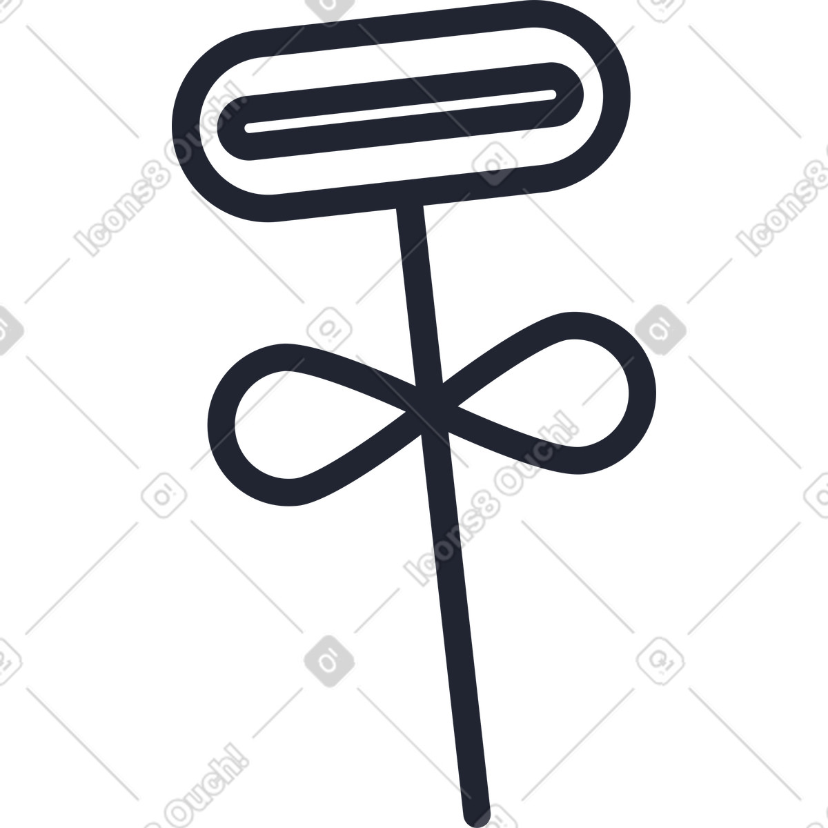 Ilustração de Flor em no estilo Pablita para baixar em PNG, SVG