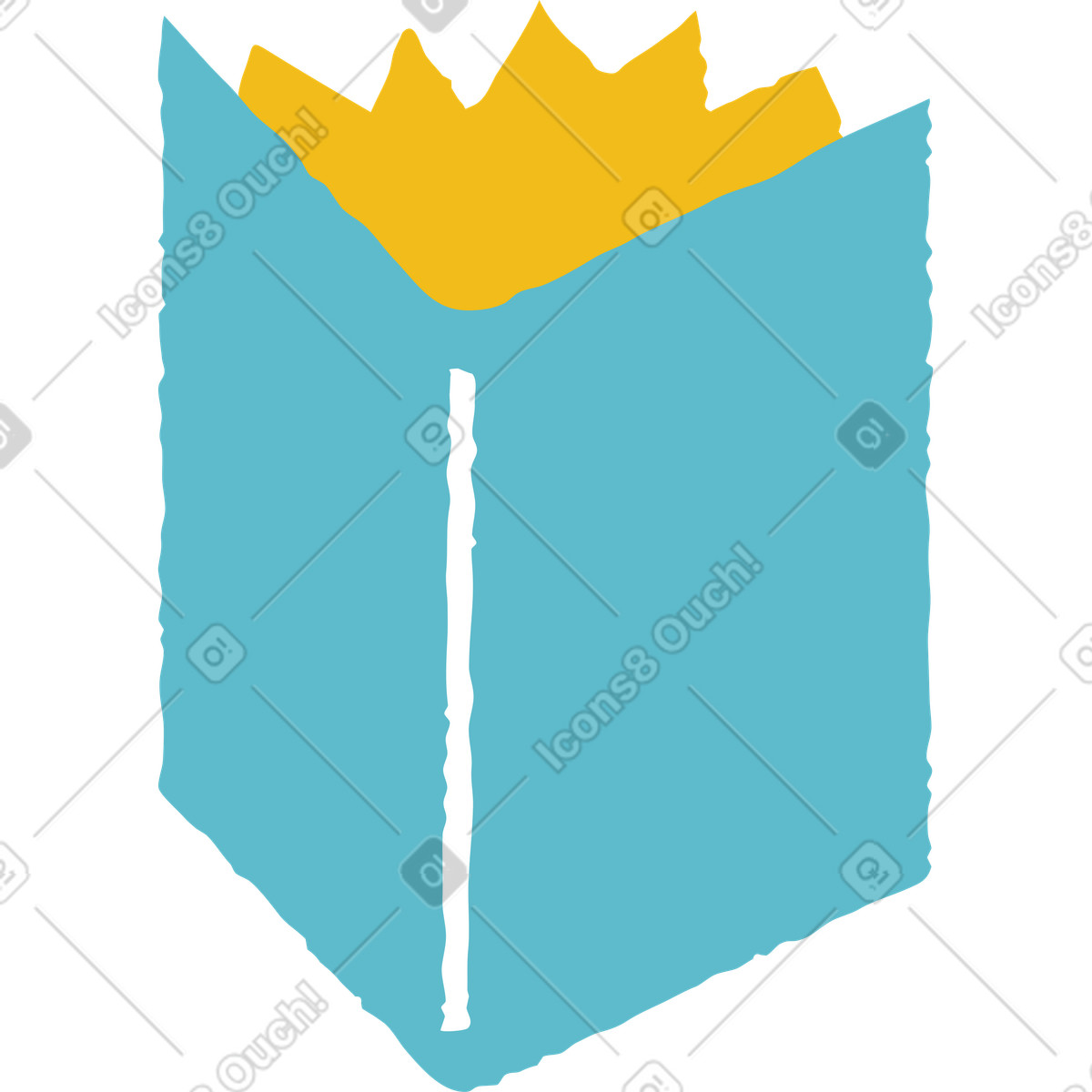 Ilustração de Livro em no estilo Flamenco para baixar em PNG, SVG