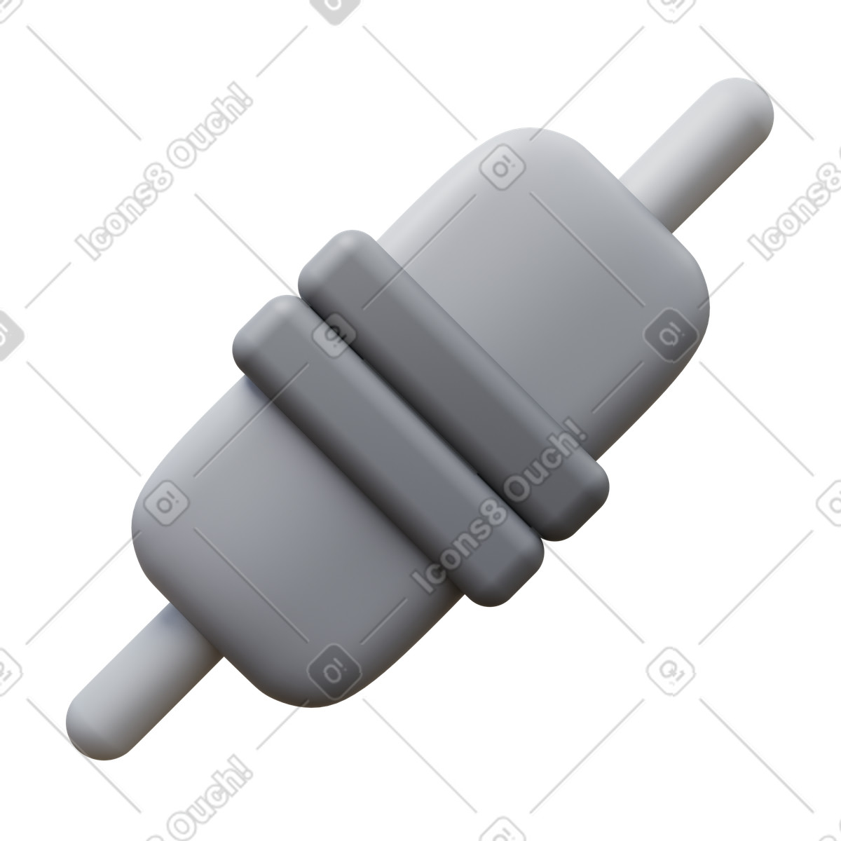 Ilustración Connected en estilo 3D Fluency a descargar en PNG y SVG