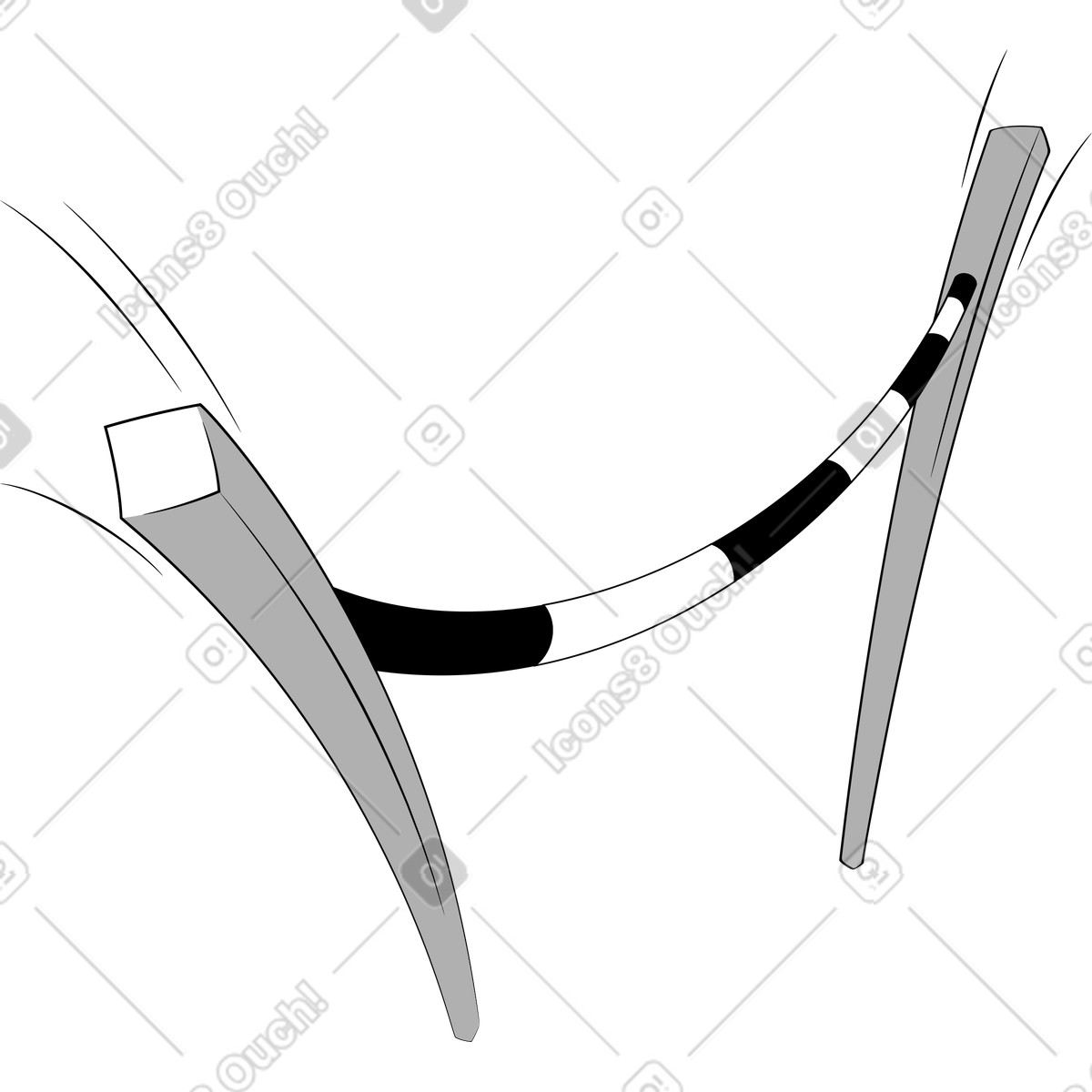 Ilustração de Prancha projetor em no estilo Looney para baixar em PNG, SVG
