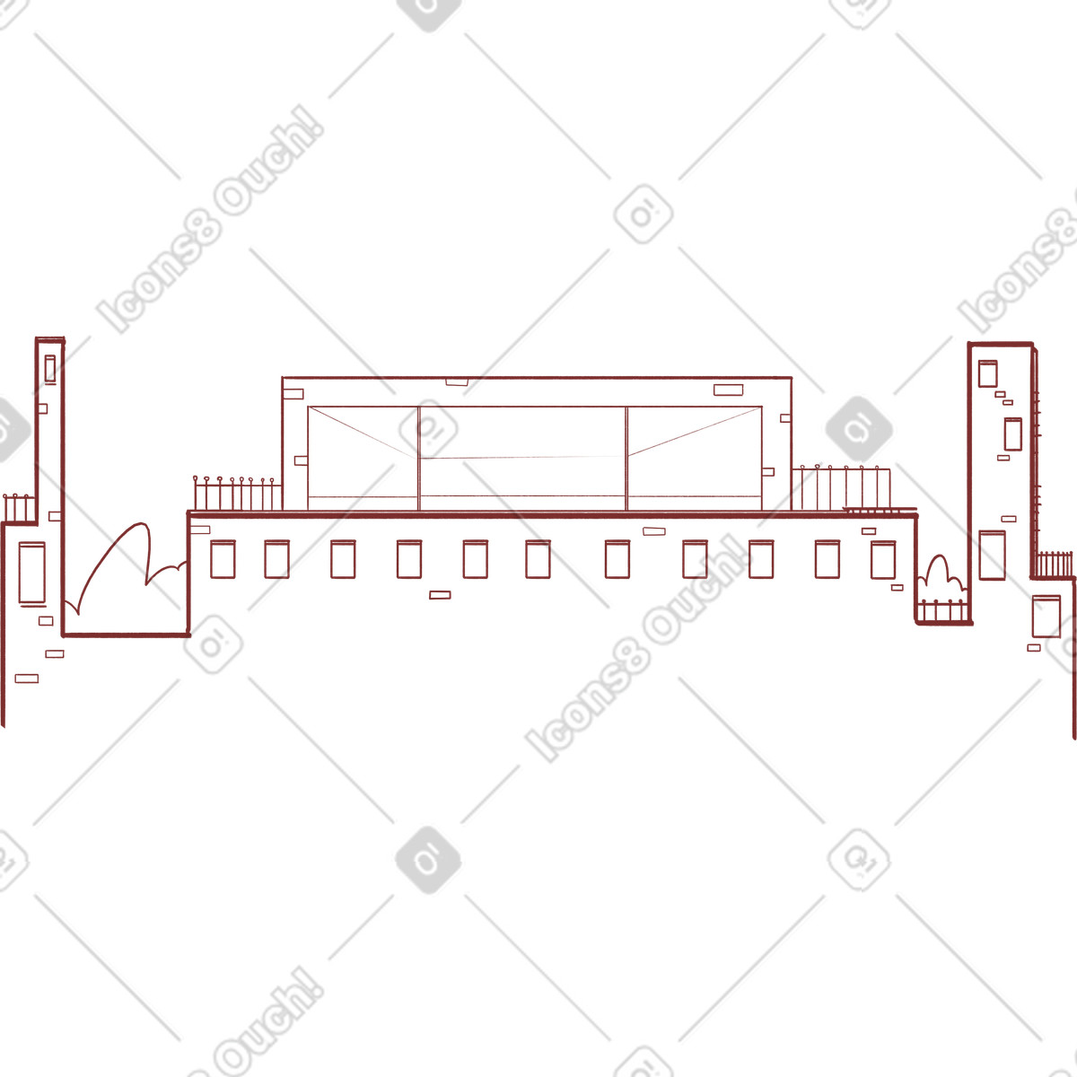 Hintergrund-Illustration im Sleepy-Stil als Download in PNG, SVG