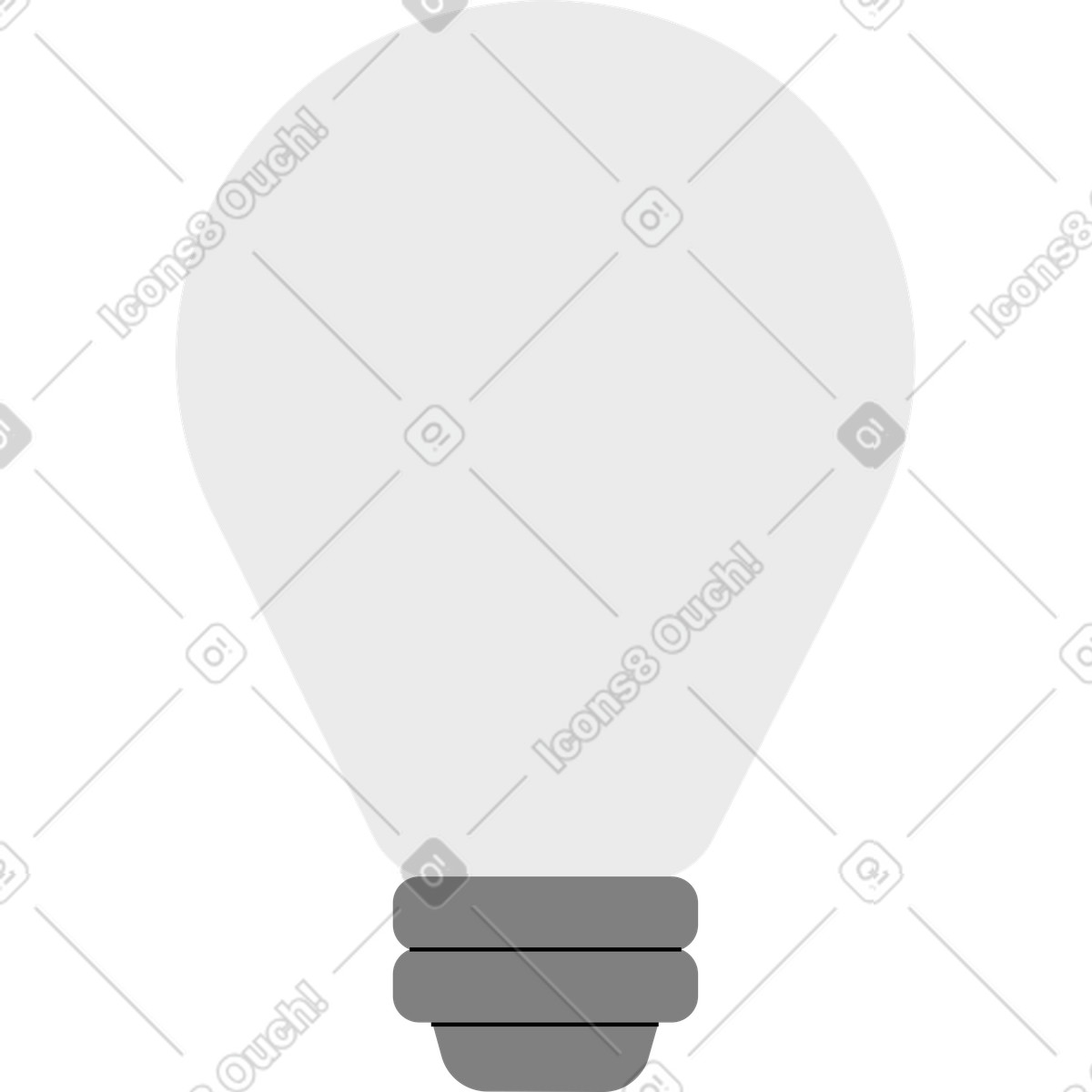 下载 Tiny 风格的 灯泡 插画，支持 PNG、SVG 格式