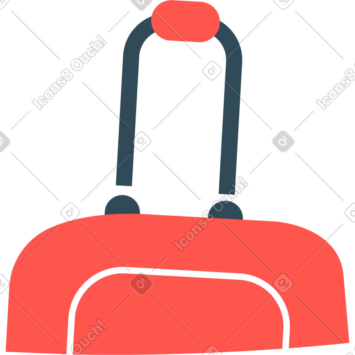 Tasche-Illustration im Kingdom-Stil als Download in PNG, SVG