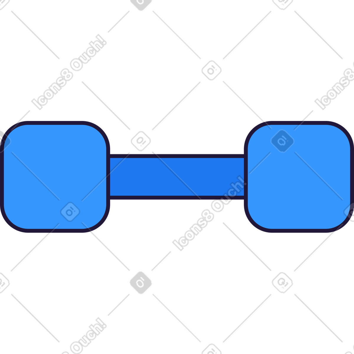 Gewicht-Illustration im Conifer-Stil als Download in PNG, SVG