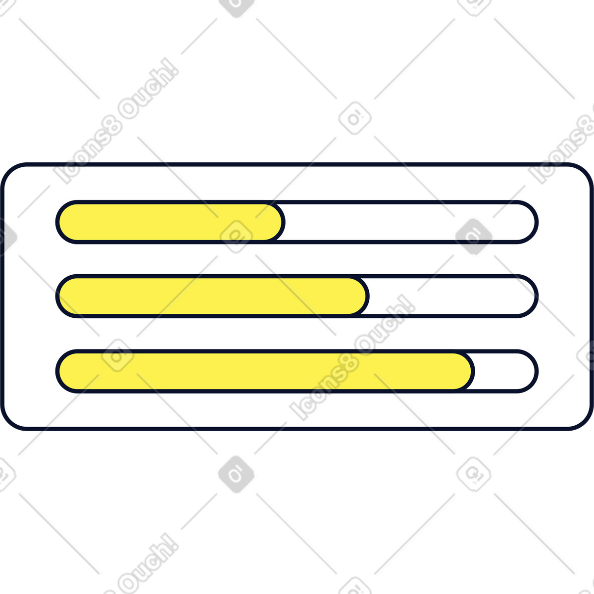Graph illustration in PNG, SVG