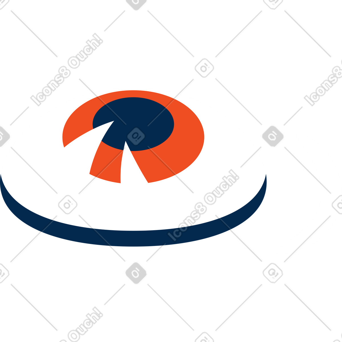 Иллюстрация Глаз в стиле Flame — скачать в форматах PNG, SVG