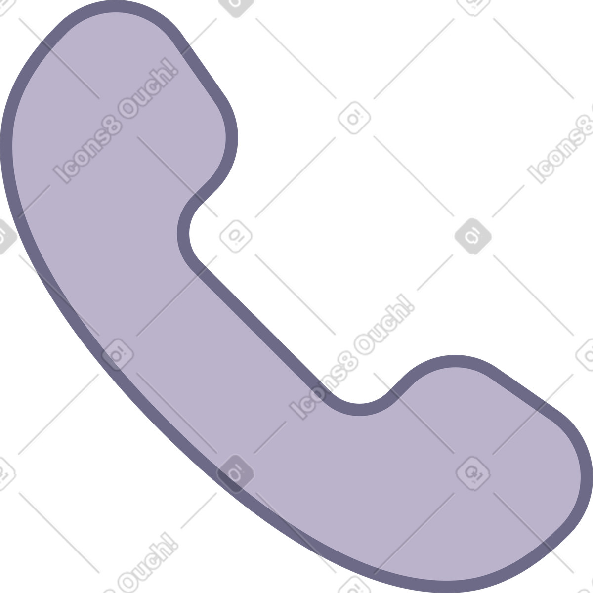 Modul 스타일의 호출 아이콘 일러스트레이션 PNG, SVG 다운로드