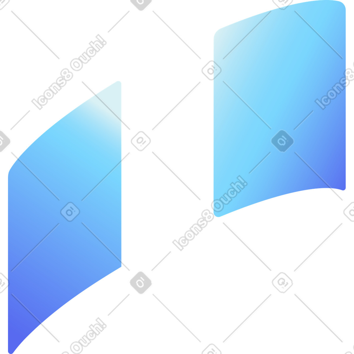 Pannelli scuri illustrazione in stile Hi-tech scarica in PNG, SVG