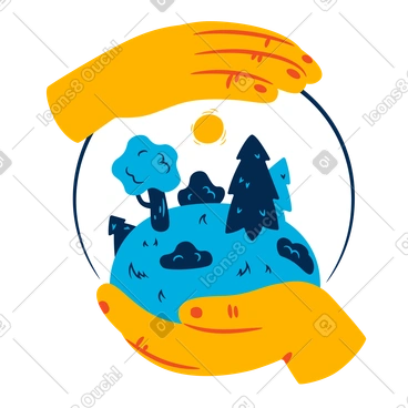 Concern for the environment PNG, SVG