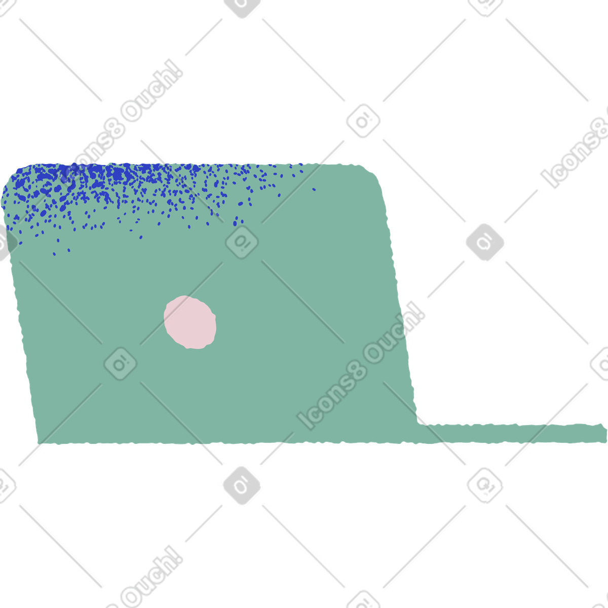 Illustration Portable dans le style Pablo à télécharger aux formats PNG, SVG
