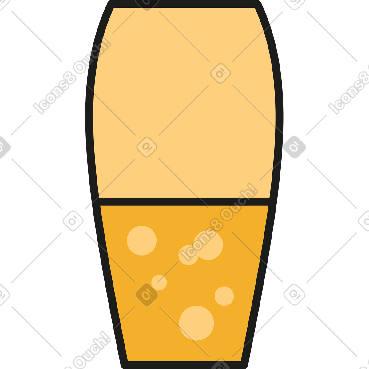Rubber スタイルの Drink のイラストをPNG、SVG形式でダウンロード