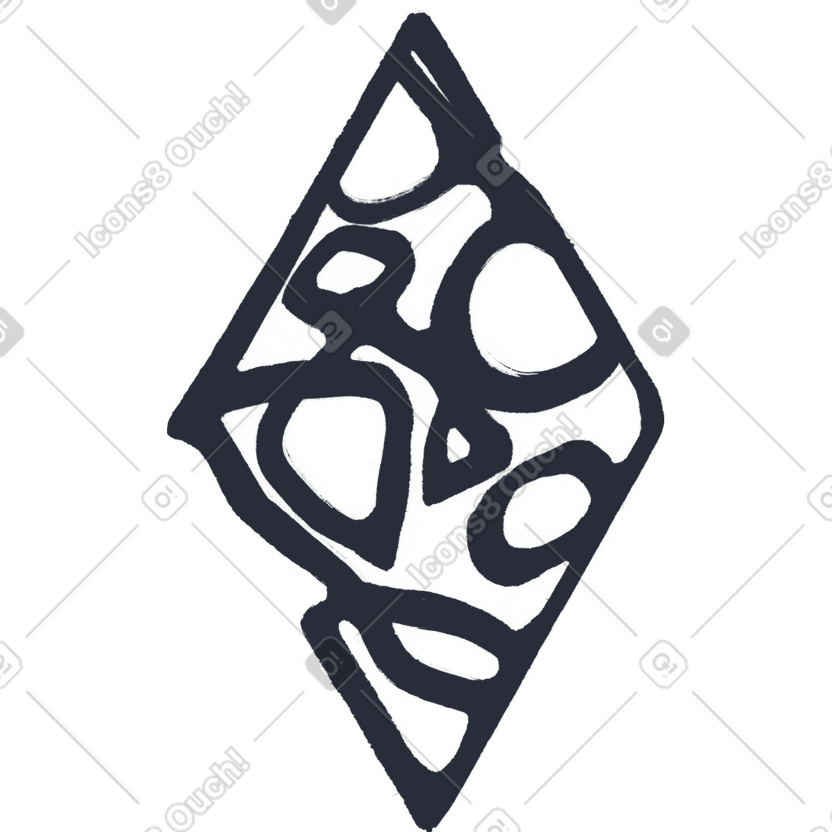 Ilustração de Local em no estilo Inky para baixar em PNG, SVG