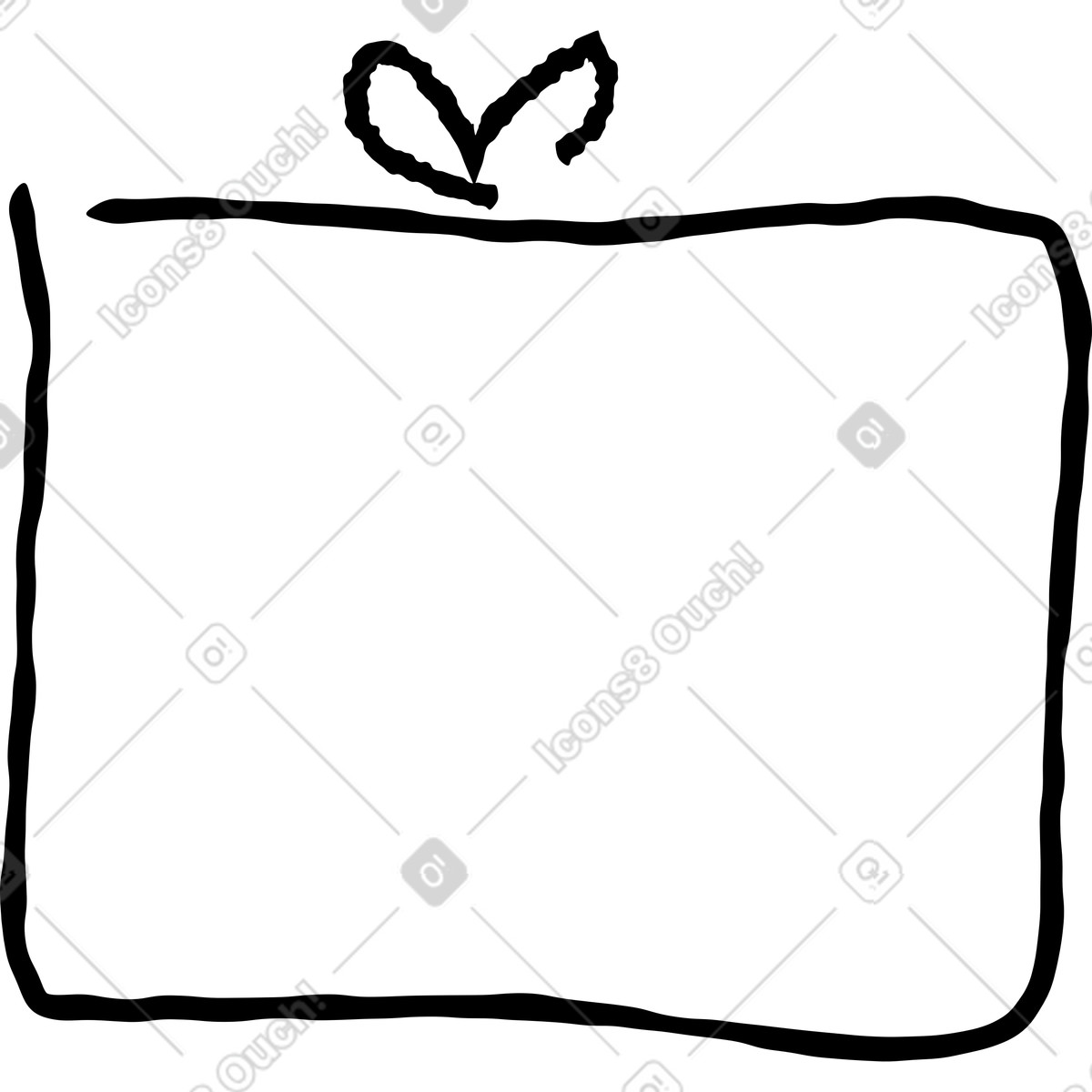 Presente illustrazione in stile Puzzle scarica in PNG, SVG