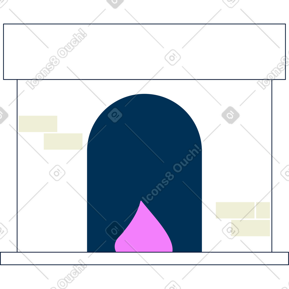 Ilustración Hogar en estilo Cubes a descargar en PNG y SVG
