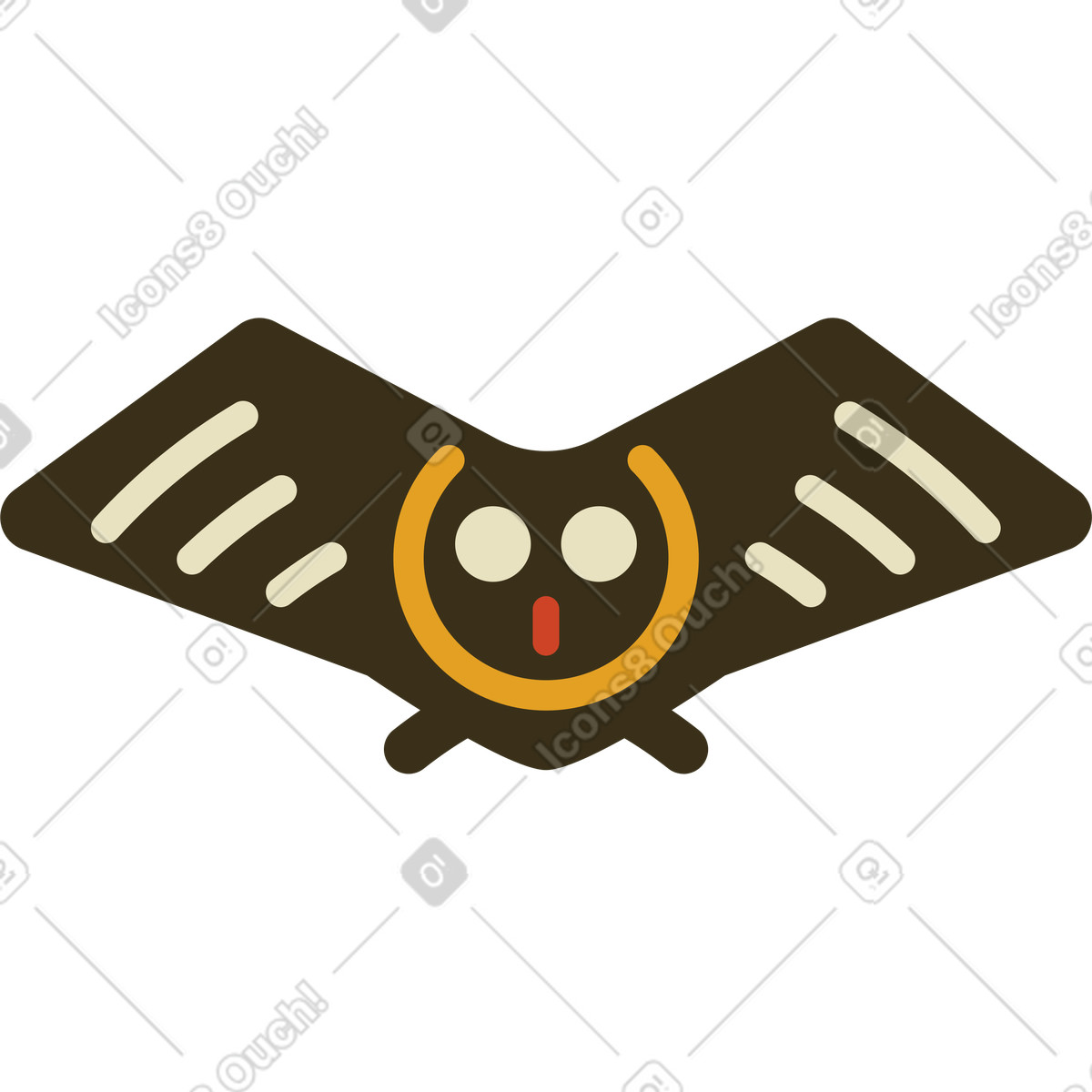 下载 Arabica 风格的 猫头鹰 插画，支持 PNG、SVG 格式