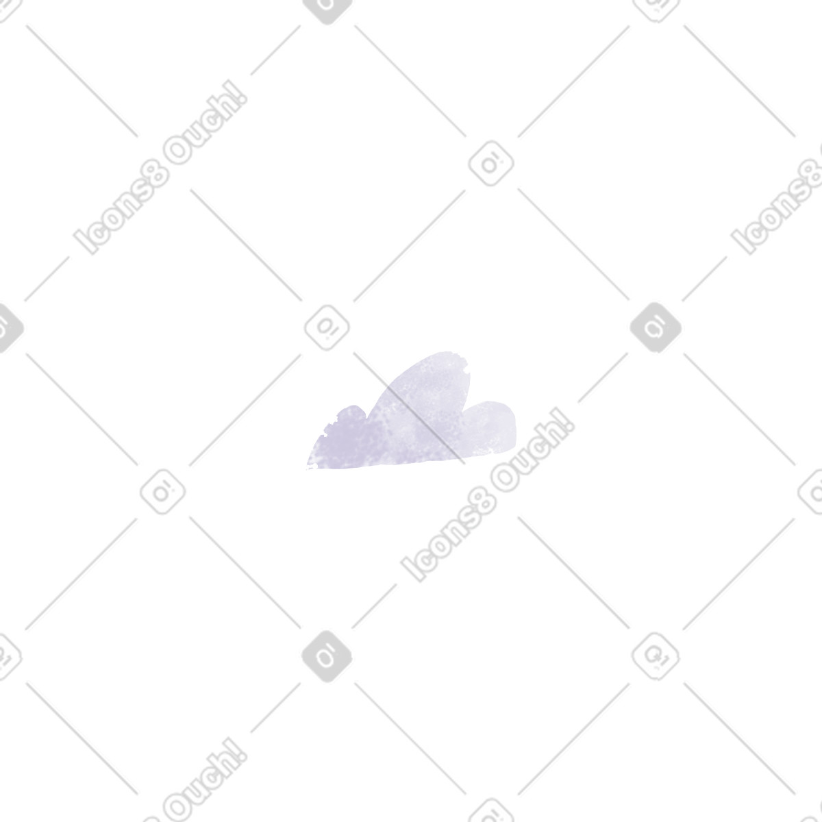 Wolke-Illustration im Family-Stil als Download in PNG, SVG