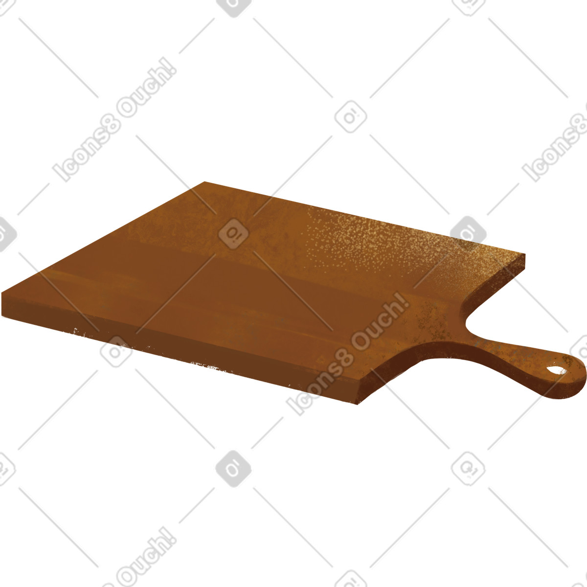 Ilustración Tabla de cortar en estilo Fabulous a descargar en PNG y SVG