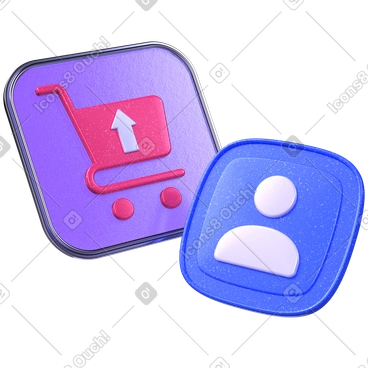 Achat client, achats en ligne, acquisition d'utilisateurs PNG, SVG