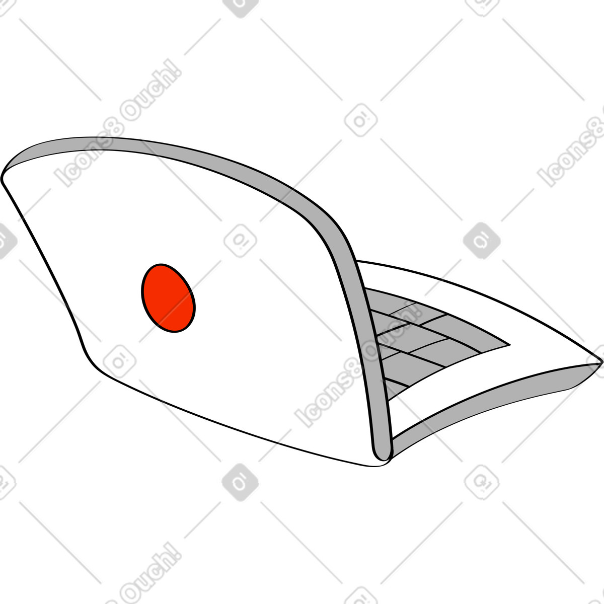 下载 Looney 风格的 笔记本电脑 插画，支持 PNG、SVG 格式