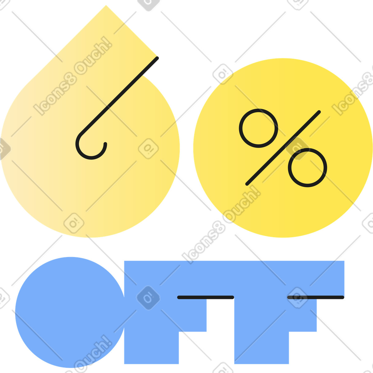 下载 Marginalia 风格的 百分之六十 插画，支持 PNG、SVG 格式