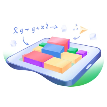 A modern pastel illustration featuring a set of colorful algebra tiles arranged on a flat surface. The tiles include various shapes and colors, such as blue squares, red rectangles, and yellow triangles. They are positioned strategically to form a visual representation of the mathematical process of completing the square. A few tiles are overlapping to indicate the transformation of the equation, while others are neatly lined up in a structured manner. Surrounding the tiles are faint outlines of equations that emphasize the concept being demonstrated.