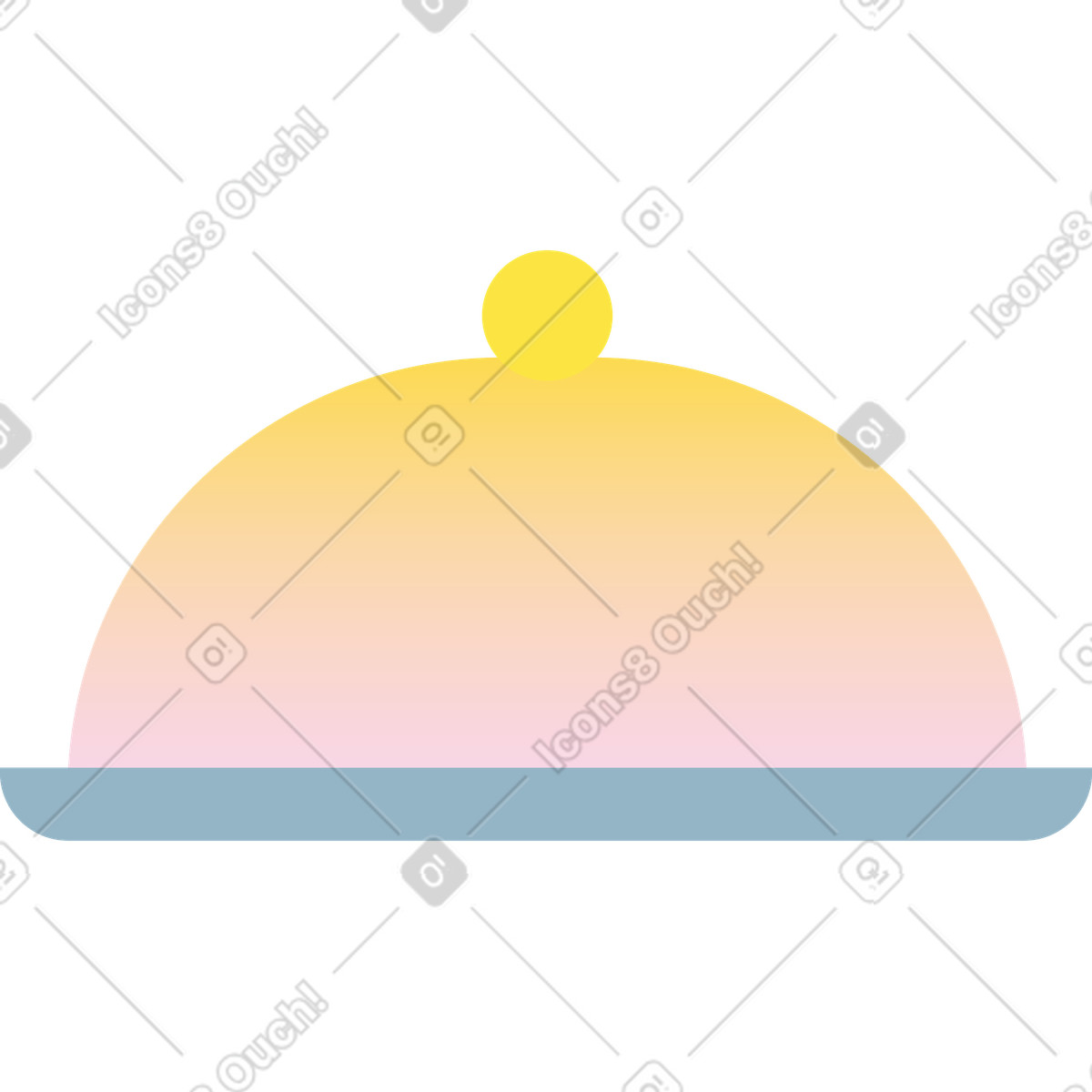 Cibo coperto illustrazione in stile Marginalia scarica in PNG, SVG
