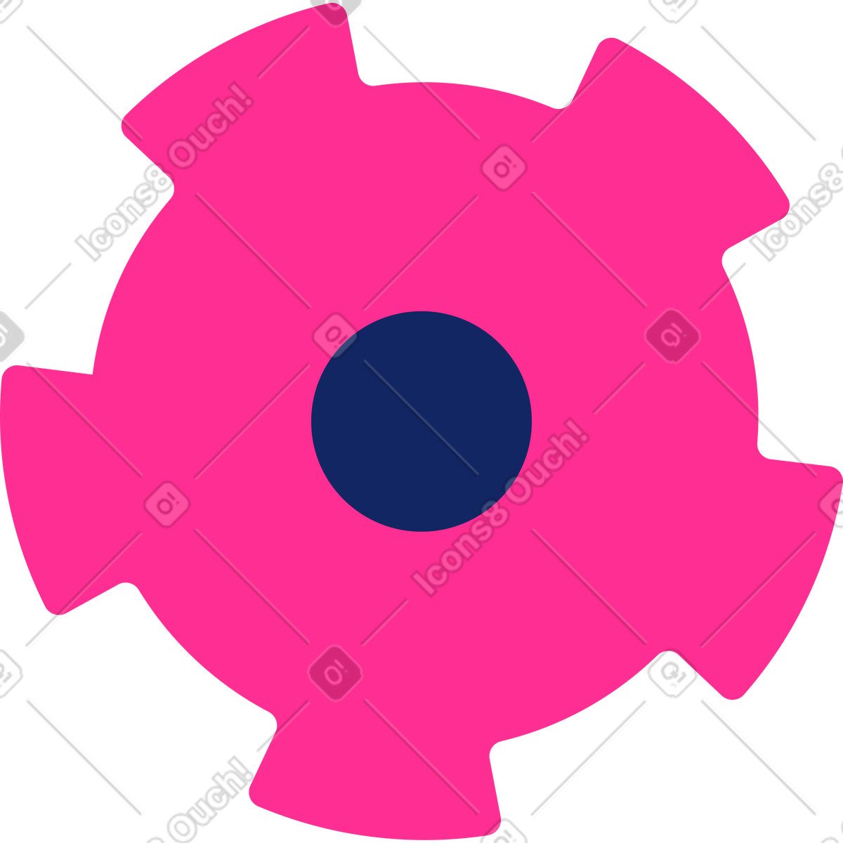 Illustration Engrenages dans le style Cyborg à télécharger aux formats PNG, SVG