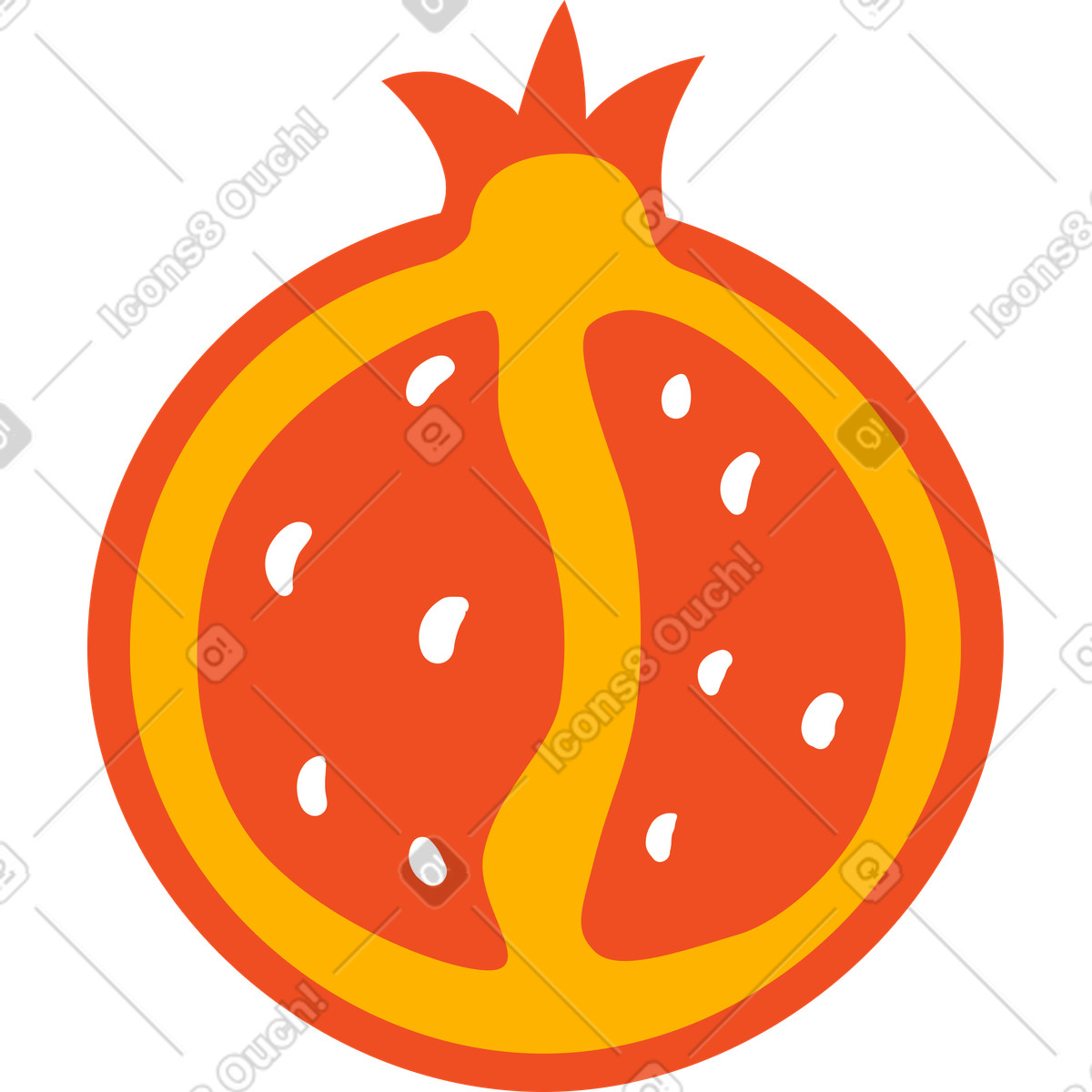 Illustration Grenade dans le style Flame à télécharger aux formats PNG, SVG
