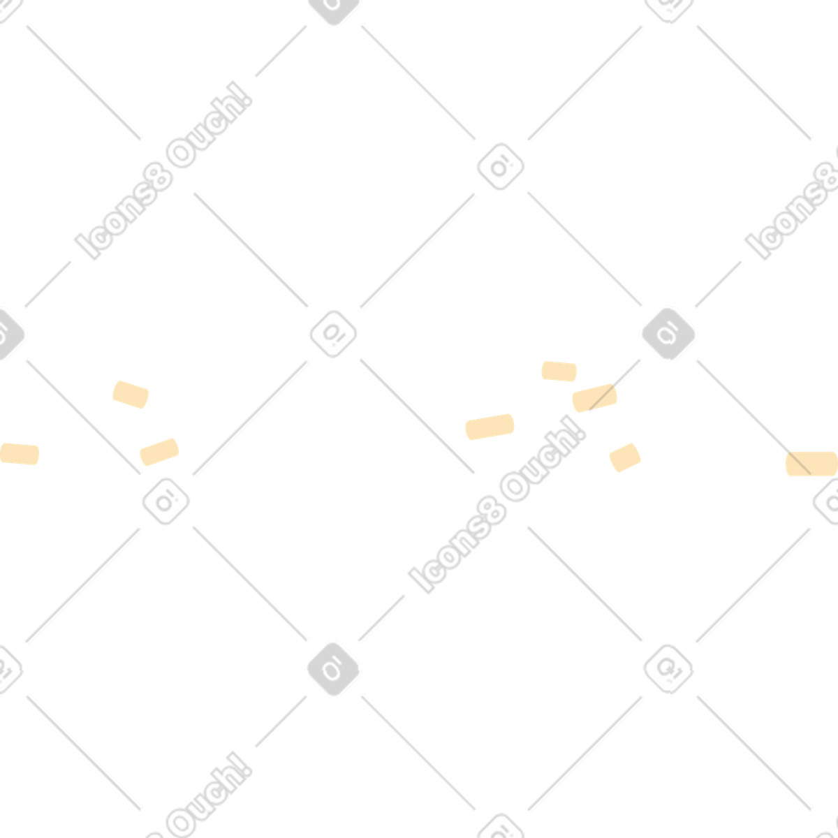 Ilustración Confeti beige en estilo Lagom a descargar en PNG y SVG