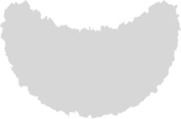 Crescent grey PNG, SVG