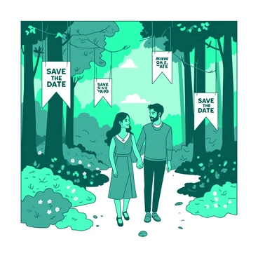 Save date couple