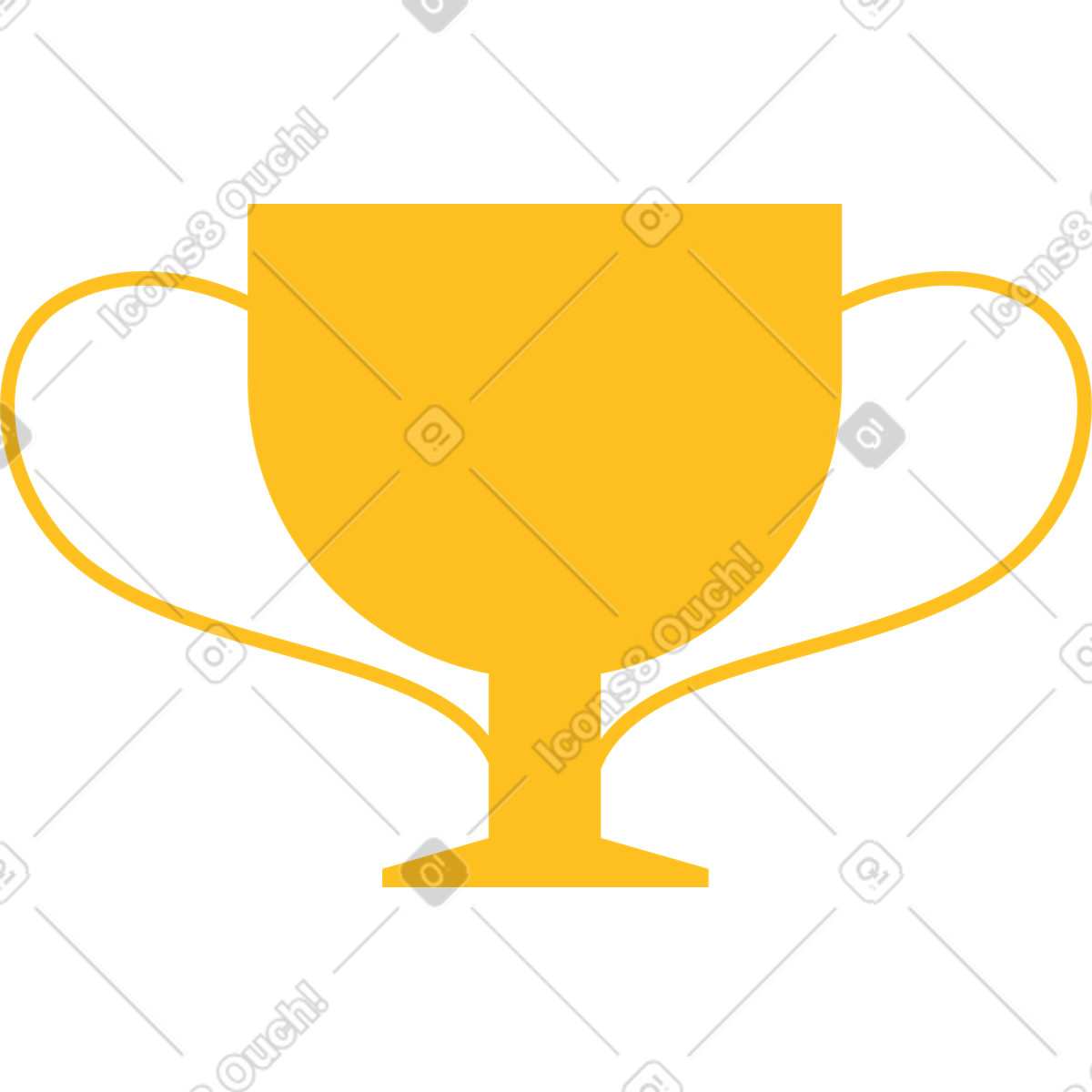 Cup illustration featuring clipart style graphics for various uses in PNG and SVG