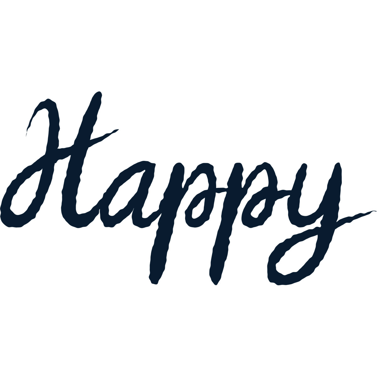 Illustration Happy dans le style Cherry à télécharger aux formats PNG, SVG