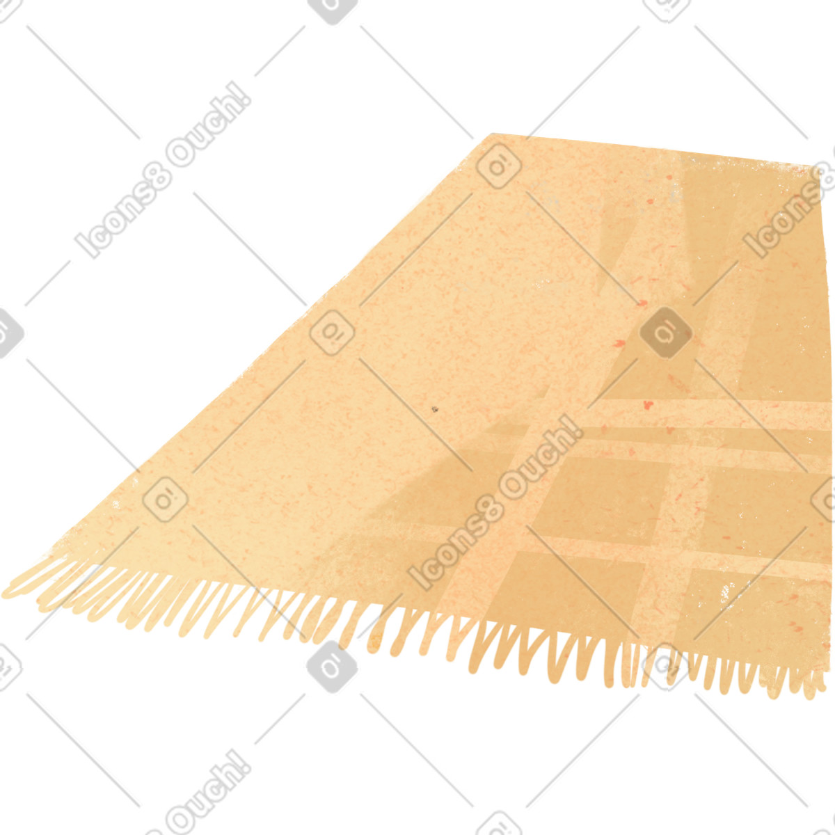 Scarf illustration in Fabulous style download in PNG, SVG