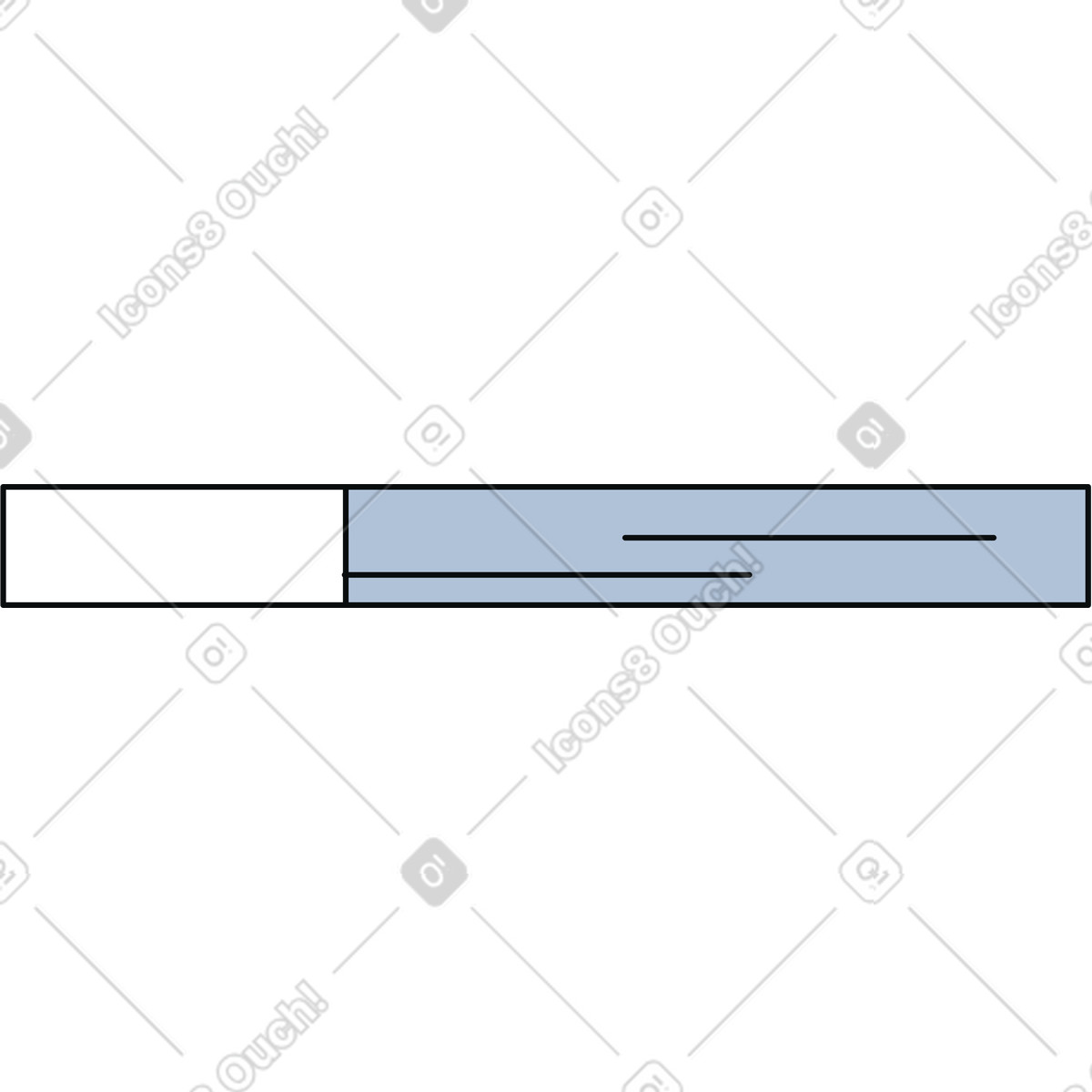 Stapel papiere-Illustration im Teko-Stil als Download in PNG, SVG