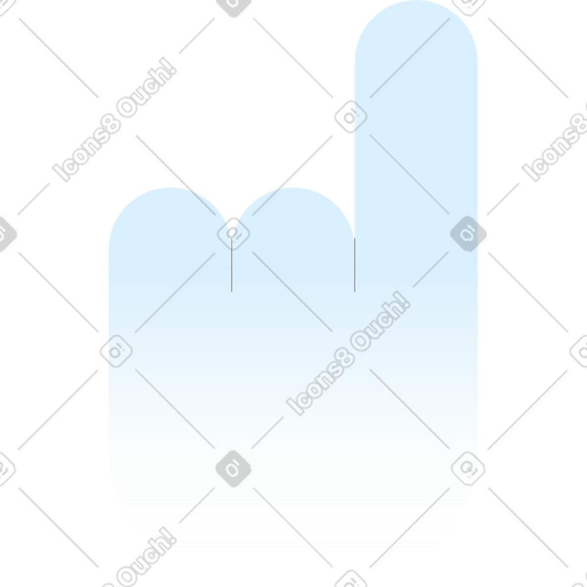Ilustración Gesto de señalar con la mano en estilo Concept a descargar en PNG y SVG
